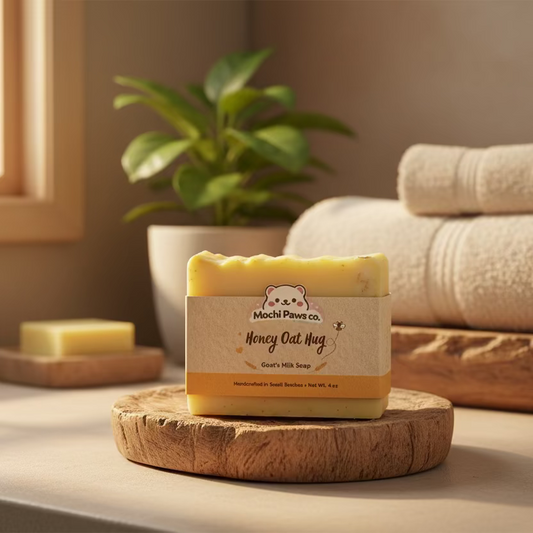 Honey Oat Hug Goats Milk Soap