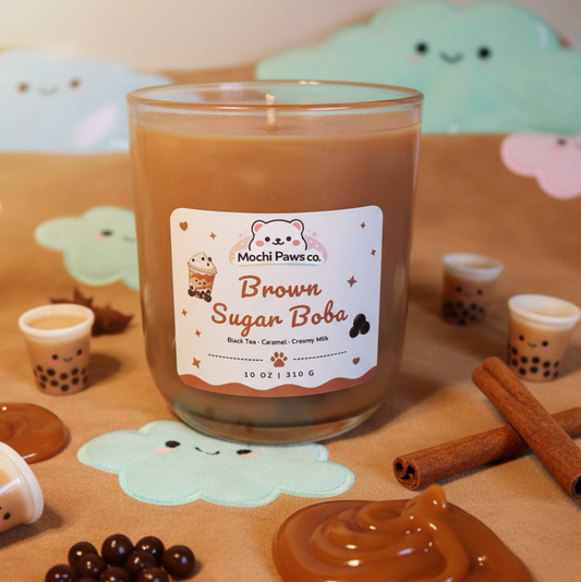 🧋 Brown Sugar Boba Candle