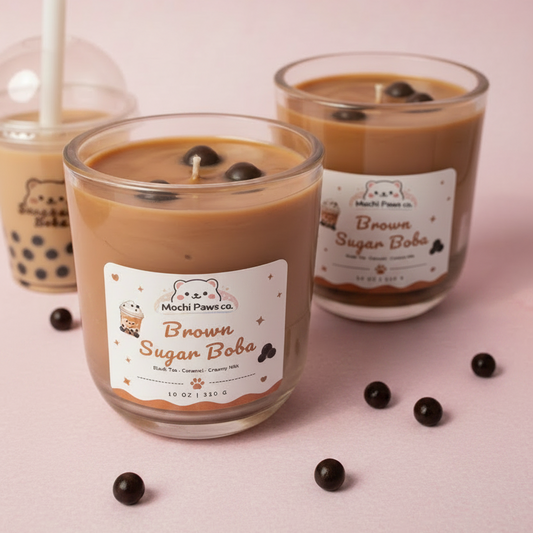 🧋 Brown Sugar Boba Candle