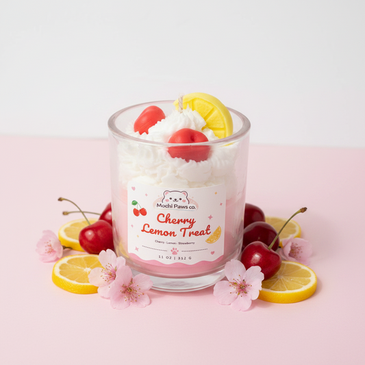 🍒 Cherry Lemon Treat Candle