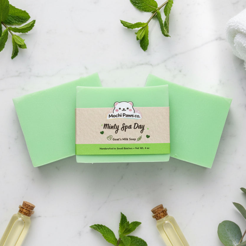 🌿 Minty Spa Day Cloud Bar